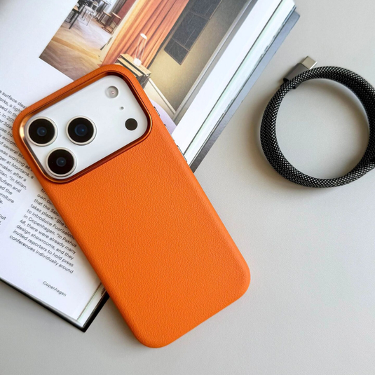 [Magsafe Compatible] Apple iPhone 17/Air/Pro/Max - Essentials Leather Shockproof Case