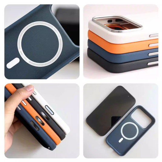 [Magsafe Compatible] Apple iPhone 17/Air/Pro/Max - Essentials Leather Shockproof Case