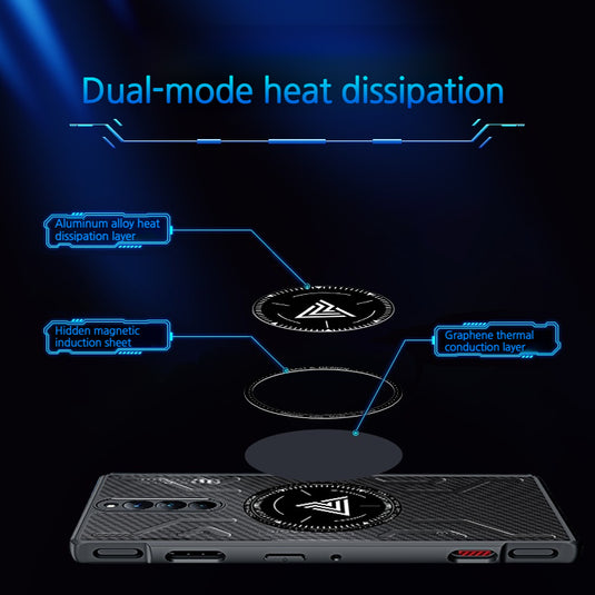 [Magsafe Compatible] ZTE Nubia RedMagic 11 Pro/Plus Heat-Dissipating Airbag Shockproof Phone Case