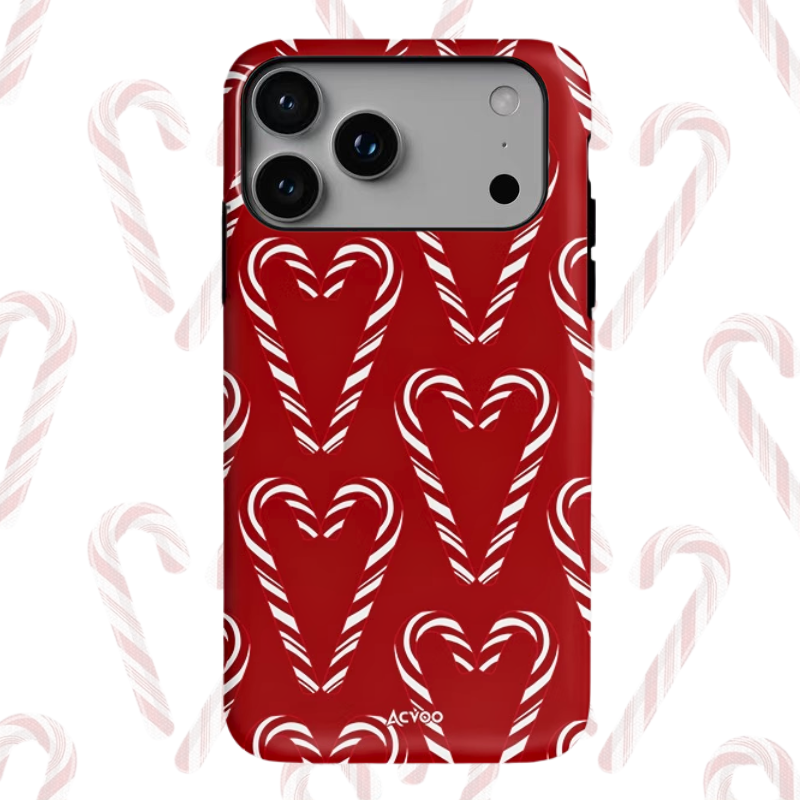 Apple iPhone 17/Air/Pro/Max - Christmas Candy Full-Body Shockproof Case - i-Station Mobile Phone & Electronic Device Repair and Accessories
