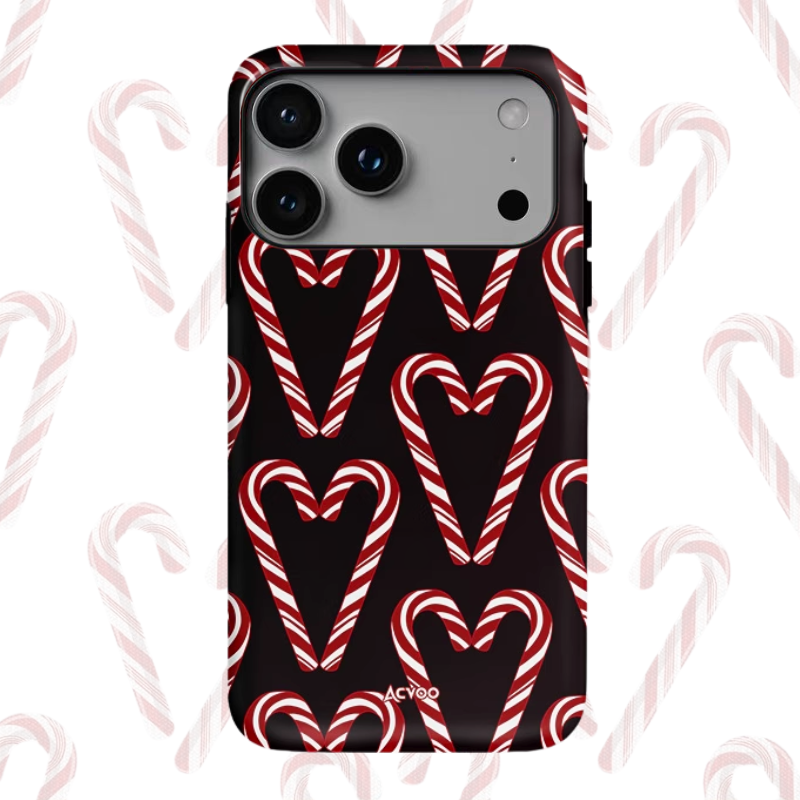 Apple iPhone 17/Air/Pro/Max - Christmas Candy Full-Body Shockproof Case - i-Station Mobile Phone & Electronic Device Repair and Accessories