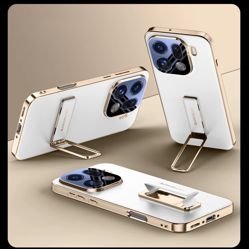 Load image into Gallery viewer, [Buil-in Stand] OPPO Find X9/Pro - Electroplated Full-Cover Shockproof Phone Case
