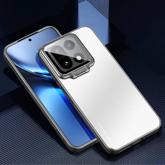 [With Lens Bracket] OnePlus 15 - Ultra-Thin Matte Shockproof Phone Case