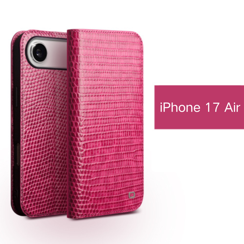 Load image into Gallery viewer, [Built-in Card Slot] Apple iPhone 17/Air/Pro/Max - Fashion Genuine Leather Flip Shockproof Protective Case - i-Station Mobile Phone &amp; Electronic Device Repair and Accessories
