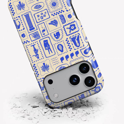 Apple iPhone 17/Air/Pro/Max - Geometric Totem Shockproof Phone Case - i-Station Mobile Phone & Electronic Device Repair and Accessories