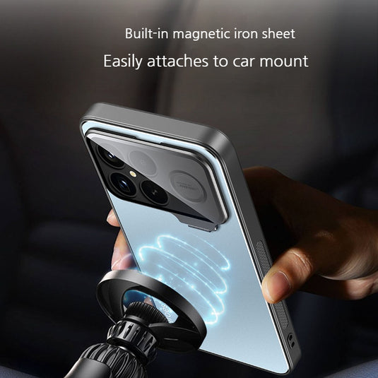 [With Lens Bracket] Xiaomi Redmi K90/Pro Max - Ultra-Thin Matte Shockproof Phone Case