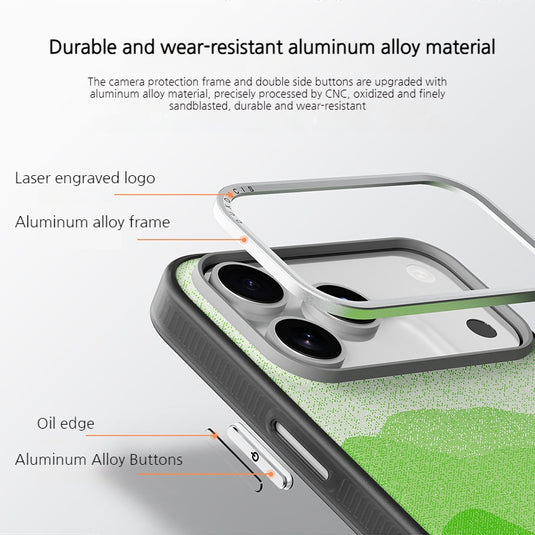 [Magsafe Compatible] Apple iPhone 17/Air/Pro/Max - Printed Full-Cover Shockproof Phone Case