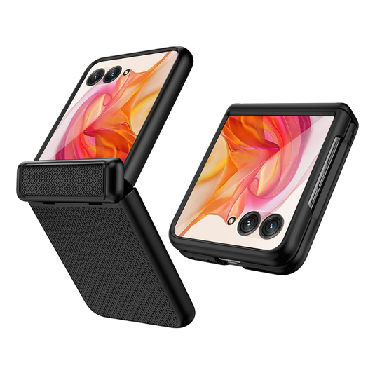 Motorola Moto Razr 50/Ultra Hinge Grid Shockproof Protective Case