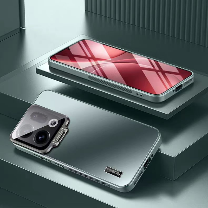 Load image into Gallery viewer, [With Lens Bracket] OPPO Find X9/Pro - Ultra-Thin Matte Shockproof Phone Case

