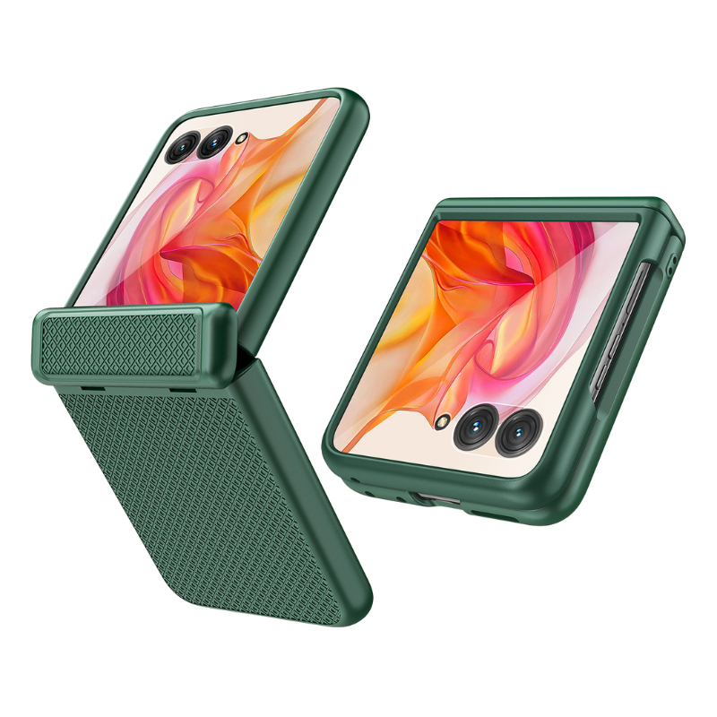 Load image into Gallery viewer, Motorola Moto Razr 50/Ultra Hinge Grid Shockproof Protective Case
