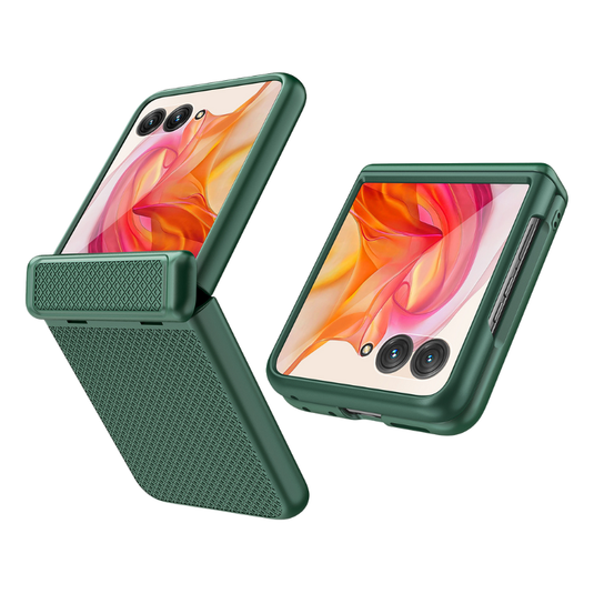 Motorola Moto Razr 50/Ultra Hinge Grid Shockproof Protective Case