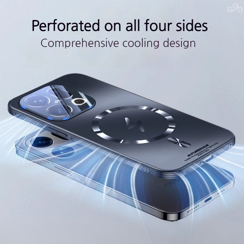 [Magsafe Compatible] OPPO Find X9/Pro - Premium Frosted Matte Shockproof Phone Case - i-Station Mobile Phone & Electronic Device Repair and Accessories