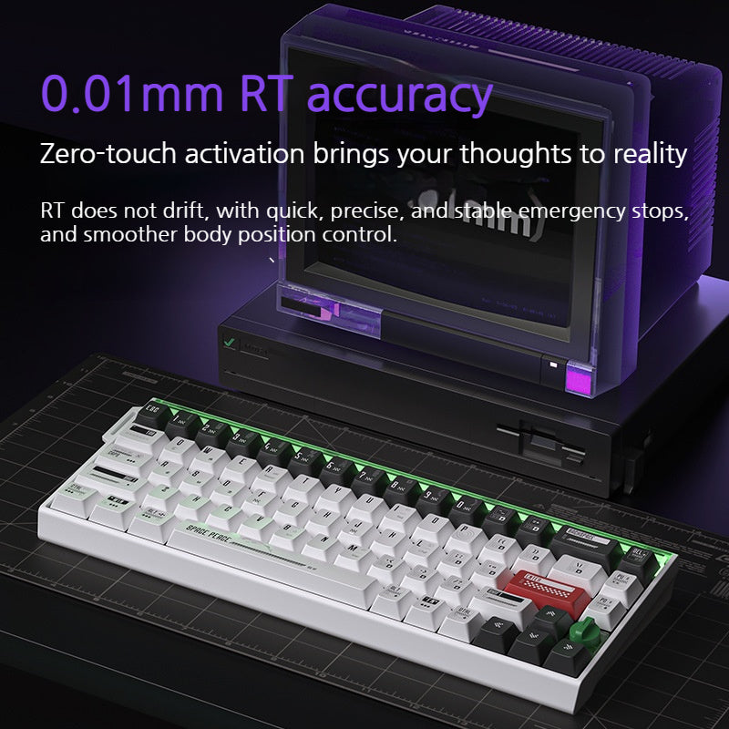 Load image into Gallery viewer, LANGTU BOOM68 Tri-Mode Magnetic Switch Gaming Keyboard &amp; Bluetooth/2.4GHz/USB-C
