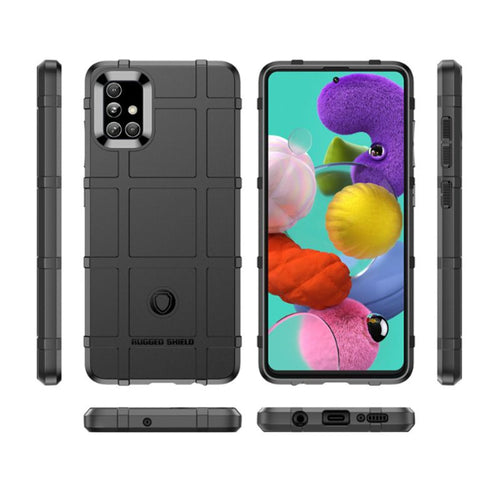 Samsung Galaxy M40 / Galaxy A51 5G - Military Rugged Shield Heavy Duty Drop Proof Case