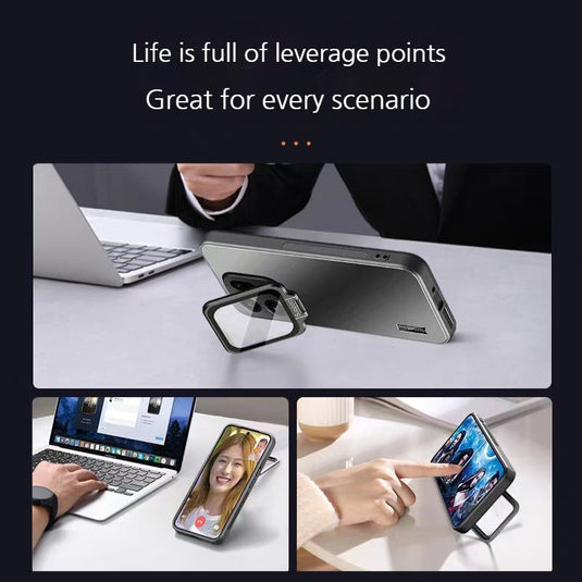 [With Lens Bracket] OPPO Find X9/Pro - Ultra-Thin Matte Shockproof Phone Case