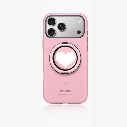 [Magsafe Compatible][Built-in Stand] Apple iPhone 17/Air/Pro/Max - Minimalist Solid Color Double-Layer Shockproof Case