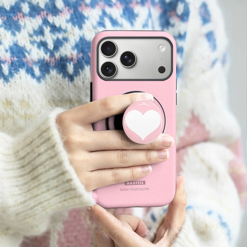 [Magsafe Compatible][Built-in Stand] Apple iPhone 17/Air/Pro/Max - Minimalist Solid Color Double-Layer Shockproof Case