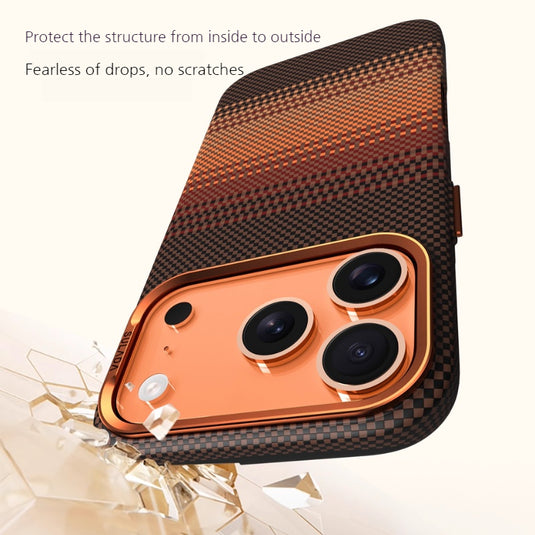 [Magsafe Compatible] Apple iPhone 17/Air/Pro/Pro Max Business Shockproof Striped Phone Case