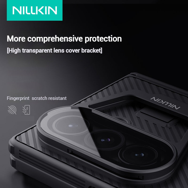 Load image into Gallery viewer, [Magsafe Compatible][Built-in Lens Cover] Samsung Galaxy Z Fold7 NILLKIN Folding Stand Shockproof Case

