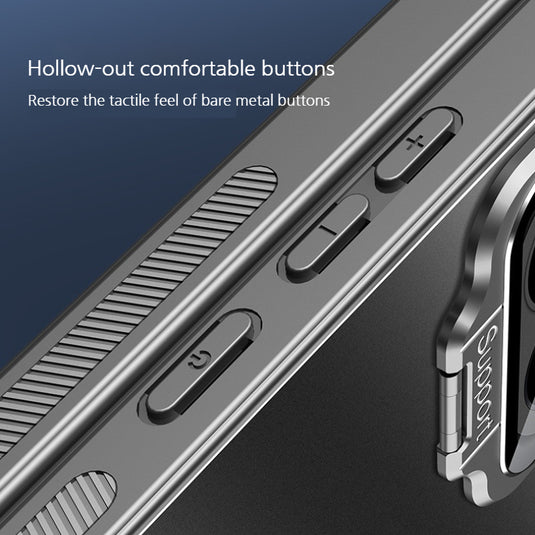 [With Lens Bracket] OnePlus 15 - Ultra-Thin Matte Shockproof Phone Case