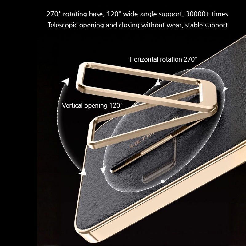 Load image into Gallery viewer, [Buil-in Stand] OPPO Find X9/Pro - Electroplated Full-Cover Shockproof Phone Case
