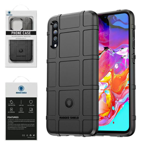 Samsung Galaxy A70 / A70s - Military Rugged Shield Heavy Duty Drop Proof Case