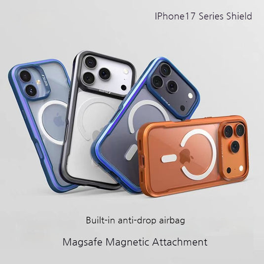 [Magsafe Compatible] Apple iPhone 17/Pro/Max DEFENSE Airbag Shockproof Full Coverage Phone Case