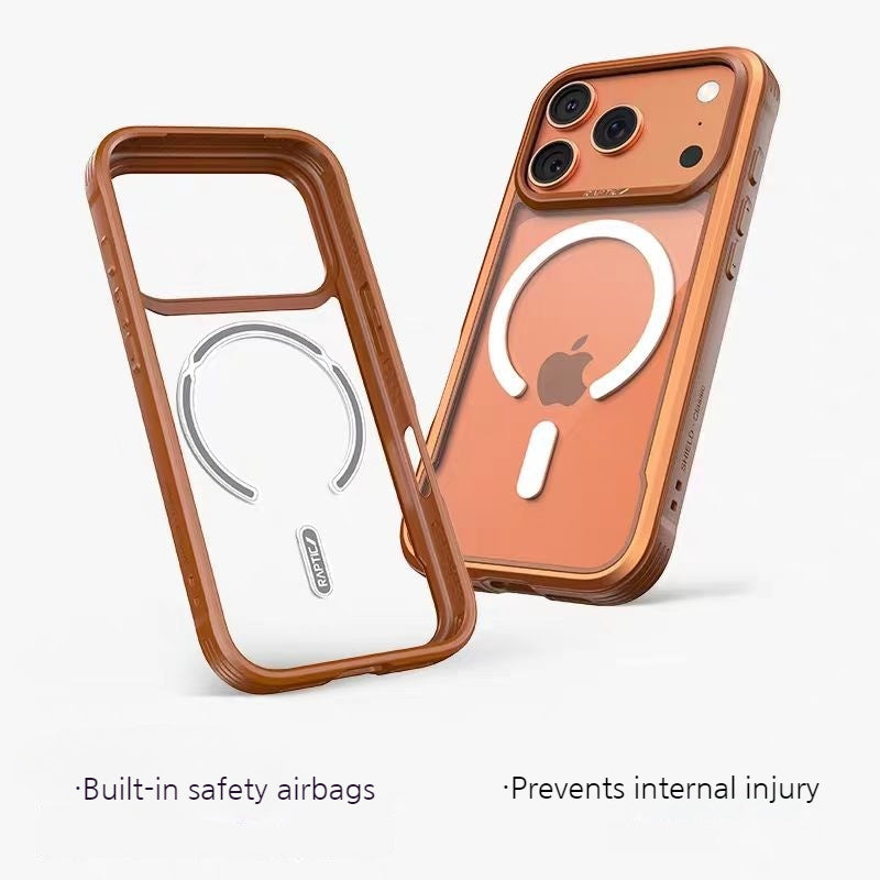 Load image into Gallery viewer, [Magsafe Compatible] Apple iPhone 17/Pro/Max DEFENSE Airbag Shockproof Full Coverage Phone Case
