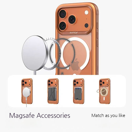 [Magsafe Compatible] Apple iPhone 17/Pro/Max DEFENSE Airbag Shockproof Full Coverage Phone Case