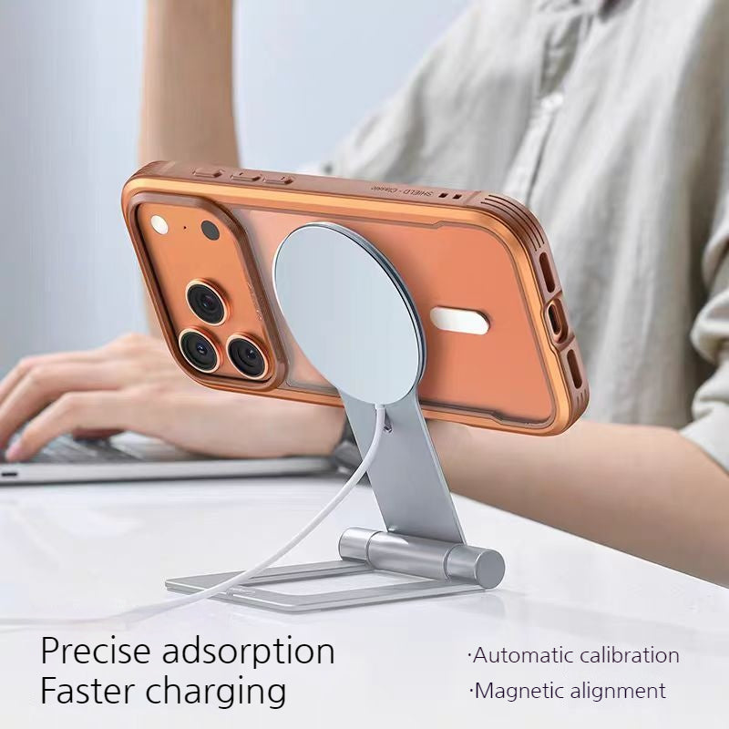 Load image into Gallery viewer, [Magsafe Compatible] Apple iPhone 17/Pro/Max DEFENSE Airbag Shockproof Full Coverage Phone Case
