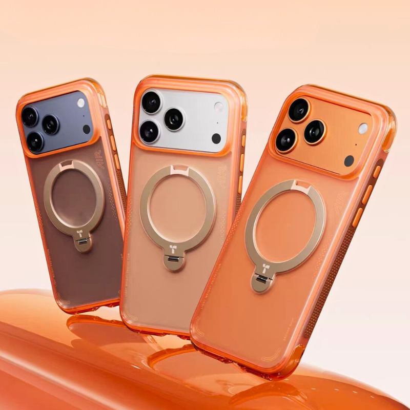Load image into Gallery viewer, [Magsafe Compatible] Apple iPhone 17 Pro/Pro Max TORRAS Airbag Full-Body Shockproof Stand Case
