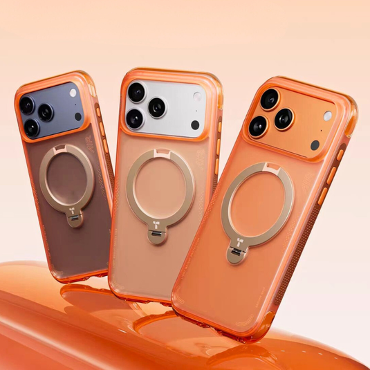 [Magsafe Compatible] Apple iPhone 17 Pro/Pro Max TORRAS Airbag Full-Body Shockproof Stand Case