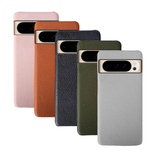 Google Pixel 9/Pro/Pro XL - Premium Cowhide Drop Proof Genuine Leather Series Case