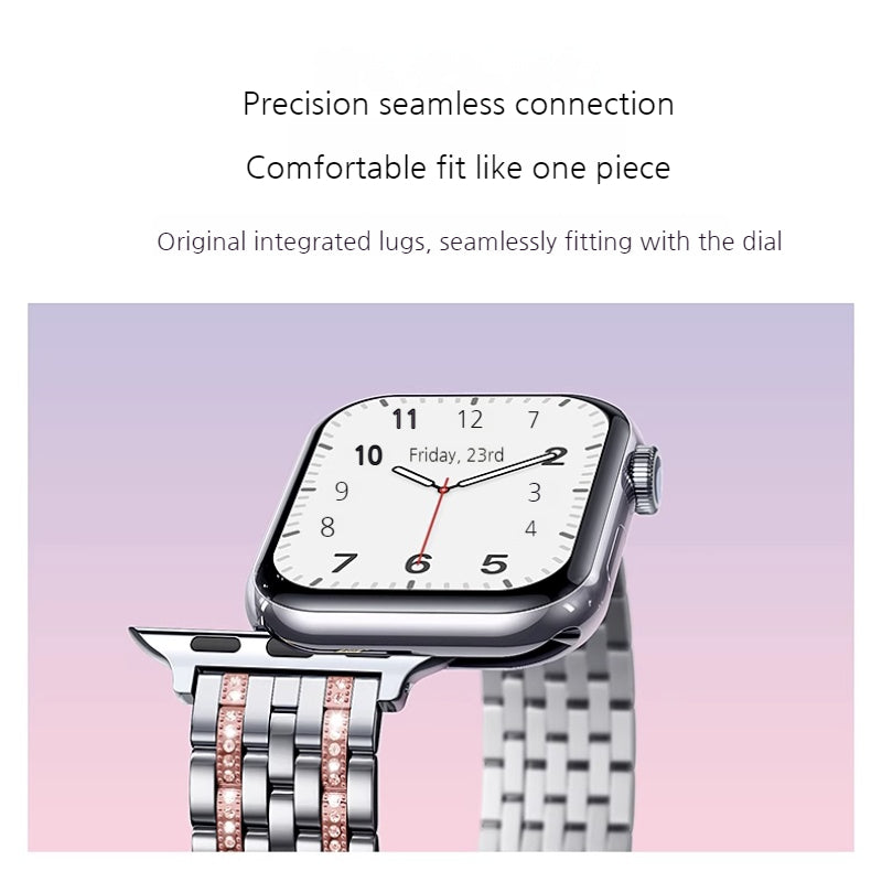 Load image into Gallery viewer, [Diamond Edition] Apple Watch Series 10/11 - Elegant Metal Watch Bracelets Band

