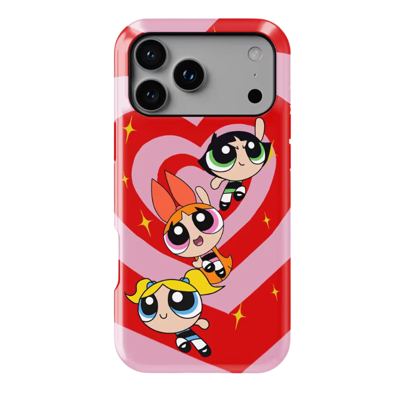 Apple iPhone 17/Air/Pro/Max - Powerpuff Girls Shockproof Protective Case - i-Station Mobile Phone & Electronic Device Repair and Accessories
