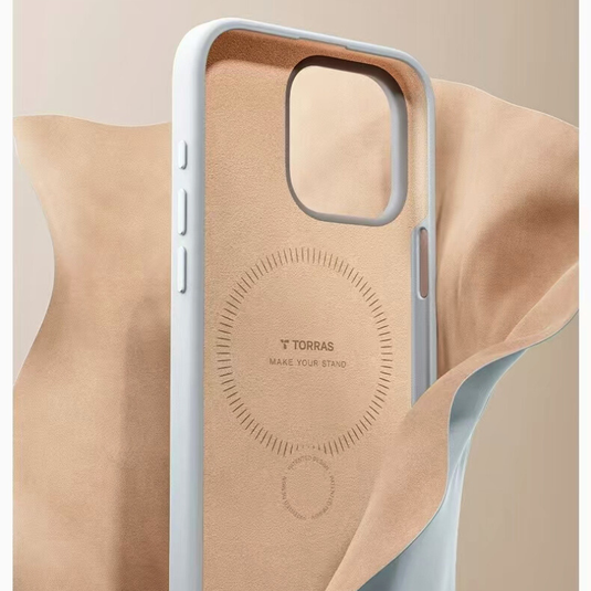 [Magsafe Compatible] Apple iPhone 17 Pro/Pro Max TORRAS Liquid Silicone Shockproof Stand Case