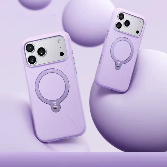 [Magsafe Compatible] Apple iPhone 17 Pro/Pro Max TORRAS Liquid Silicone Shockproof Stand Case