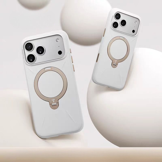 [Magsafe Compatible] Apple iPhone 17 Pro/Pro Max TORRAS Liquid Silicone Shockproof Stand Case