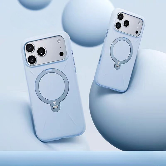 [Magsafe Compatible] Apple iPhone 17 Pro/Pro Max TORRAS Liquid Silicone Shockproof Stand Case