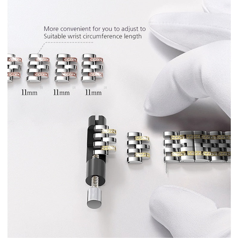 Load image into Gallery viewer, [Diamond Edition] Apple Watch Series 10/11 - Elegant Metal Watch Bracelets Band
