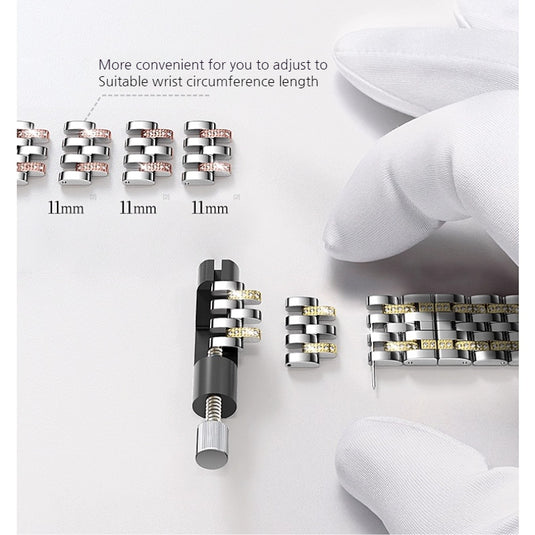 [Diamond Edition] Apple Watch Series 10/11 - Elegant Metal Watch Bracelets Band