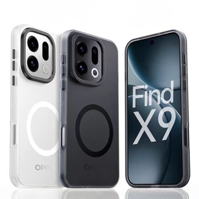 [Magsafe Compatible] OPPO Find X9/Pro - Matte Full Coverage Shockproof Case - i-Station Mobile Phone & Electronic Device Repair and Accessories