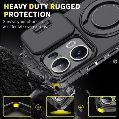 [Built-in Kickstand] OPPO A5 Pro - Rugged Shockproof Heavy Duty Series Case - i-Station Mobile Phone & Electronic Device Repair and Accessories