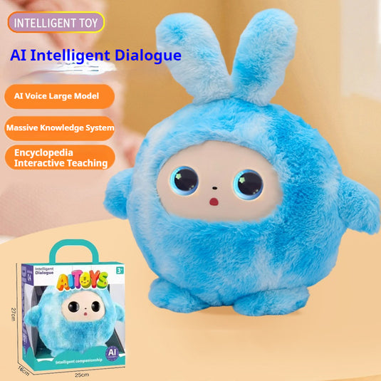 AI Smart Interactive Companion Plush Toy – Voice Chat, Emotional Support & Multi-Language Learning for Kids - i-Station Mobile Phone & Electronic Device Repair and Accessories
