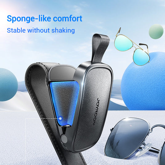 Yesido Leather Magnetic Sunglasses Holder for Car Visor - i-Station Mobile Phone & Electronic Device Repair and Accessories