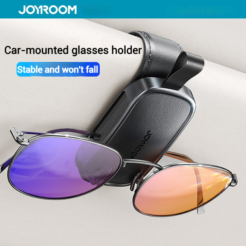 Load image into Gallery viewer, Yesido Leather Magnetic Sunglasses Holder for Car Visor - i-Station Mobile Phone &amp; Electronic Device Repair and Accessories
