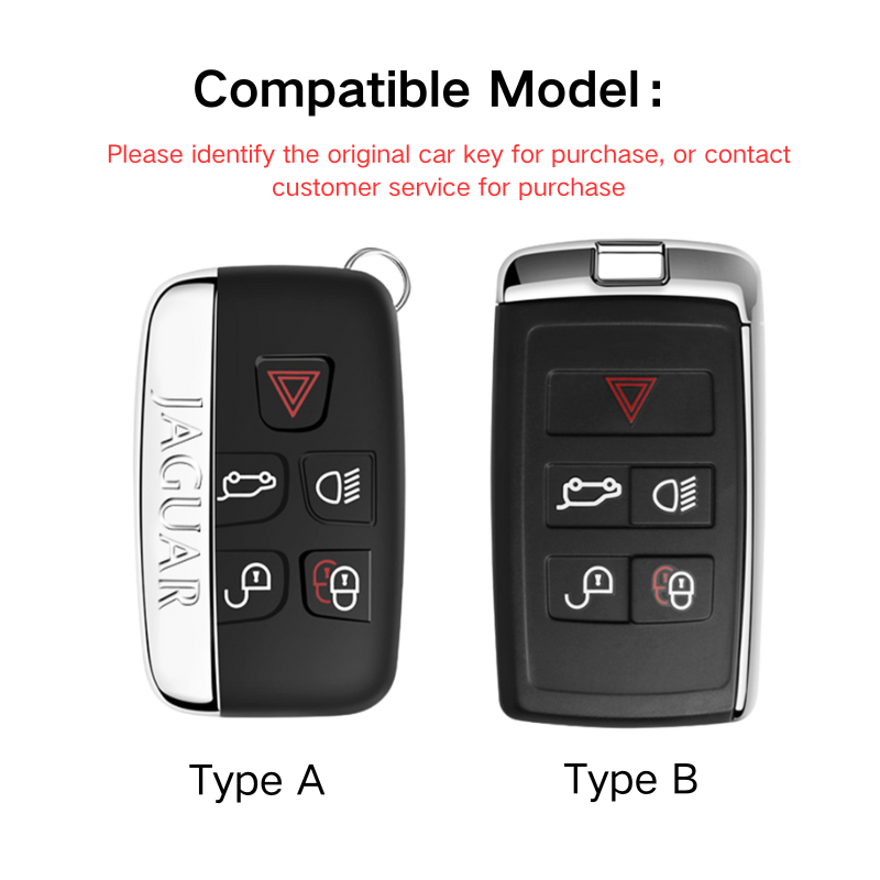 Load image into Gallery viewer, Jaguar Premium Leather Protection Car Key Fob Case Cover For XEL, XJ, F-PACE, XFL, E-PACE, XE, XF, F-TYPE
