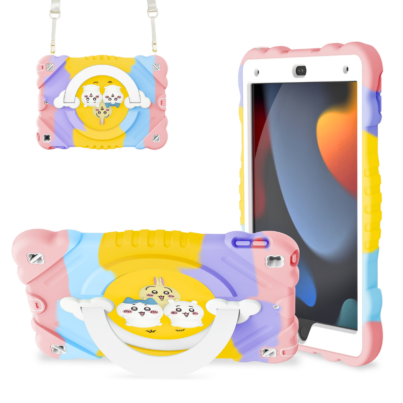 Load image into Gallery viewer, [With Shoulder Strap][Built-in Stand] Apple iPad 10/11&#39;&#39; 10/11th Gen (2022/2025) Cartoon EVA Kids-friendly Shockproof Case

