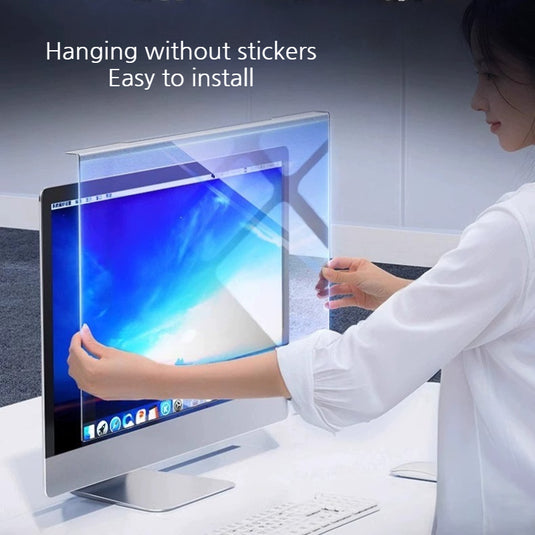 [Eyecare] Hanging 27-inch 27“ Anti-Blue Light Computer Monitor Screen Protector for iMac, Lenovo, Acer, Dell, Gigabyte, BenQ, HP & Asus