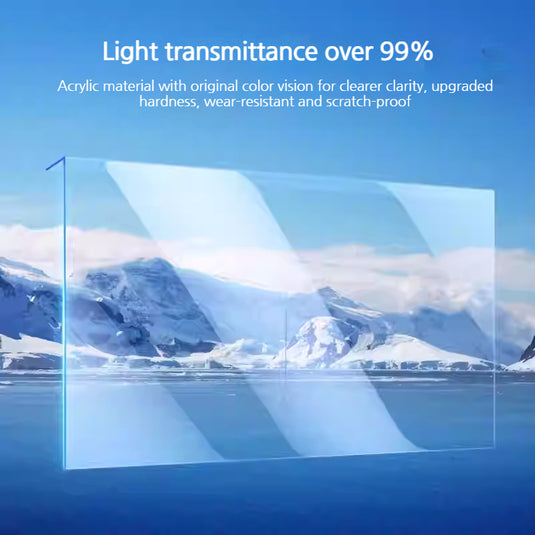 [Eyecare] Hanging 25-inch Anti-Blue Light Computer Monitor Screen Protector for iMac, Lenovo, Acer, Dell, Gigabyte, BenQ, HP & Asus